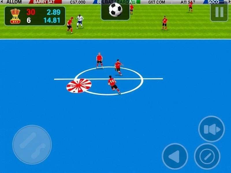 Bharatiya Football Chief In-Game Action Bharatiya Football Chief Gameplay Screenshot